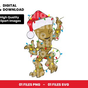 01 Clipart - Groot Christmas