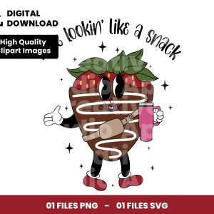 01 Clipart - Here lookin’ like a snack