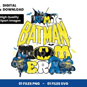 01 Clipart - In My Batman Mom Era