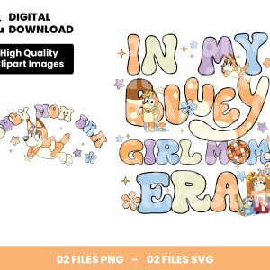 02 Clipart - In My Bluey Girl Mom Era