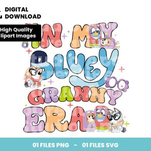 01 Clipart - In My Bluey Granny Era