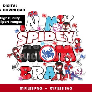 01 Clipart - In My Spidey Mom Era