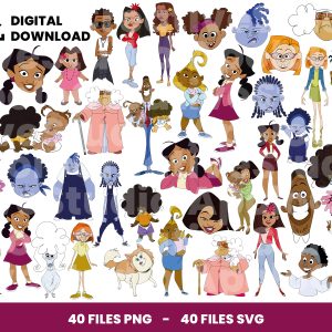 40 Clipart - The Proud Family