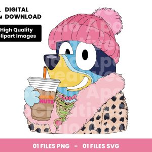 01 Clipart - Bluey Dunkin