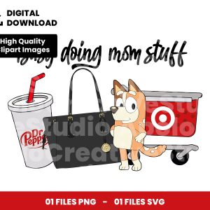01 Clipart - Busy Doing Mom Stuff - Chilli