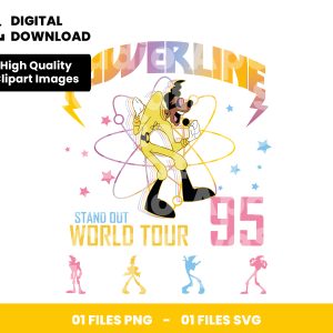 01 Clipart - Goofy Powerline