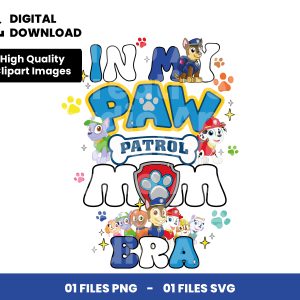 01 Clipart - In My Paw Patrol Mom Era