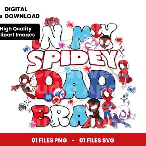 01 Clipart - In My Spidey Dad Era