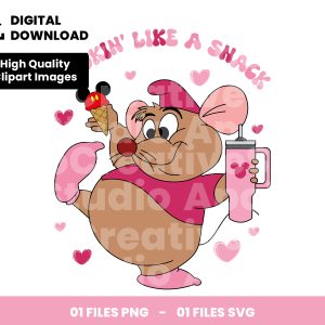 01 Clipart - Jaq, Lookin Like a Snack, Disney