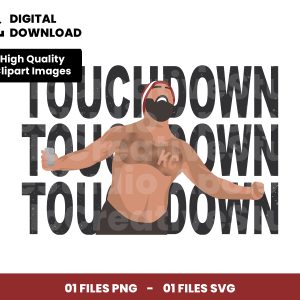 01 Clipart - Touchdown