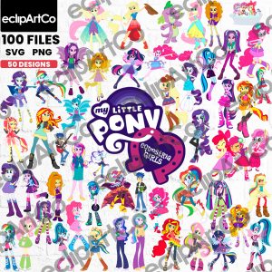 50 Clipart - My Little Pony Equestria Girls