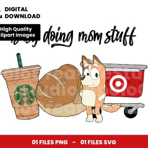 01 Clipart - Busy Doing Mom Stuff – Chilli Starbucks 03