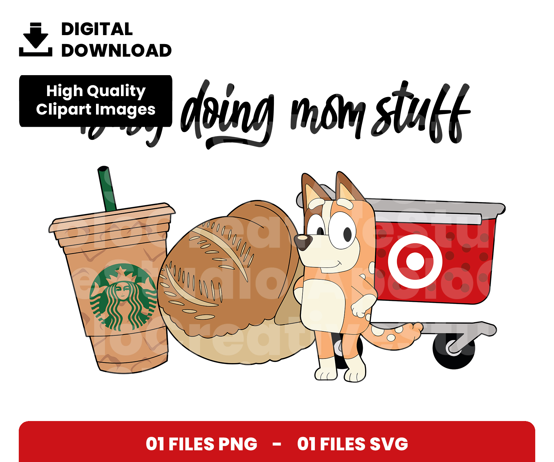 01 Clipart - Busy Doing Mom Stuff – Chilli Starbucks 03