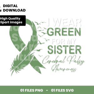 01 Clipart - Cerebral Palsy - Sister