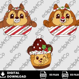 03 Clipart - Kawaii Munchlings Png, Kawaii Munchlings Png, Christmas