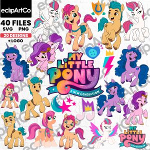 20 Clipart - My Little Pony A New Generation