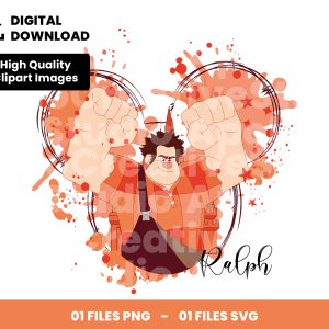 01 Clipart - Ralph - Disney