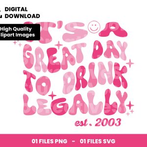 01 Clipart - It's a Great Day to Drink Legally