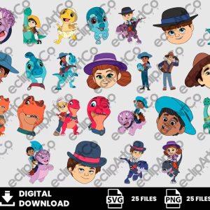 25 Clipart - Dino Ranch Png, Dino Ranch Svg, Clipart