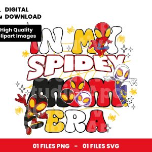 01 Clipart - In My Spidey Mom Era - New