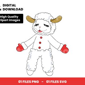 01 Clipart - Lamb Chop