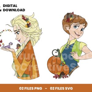 02 Clipart - Frozen Autumn