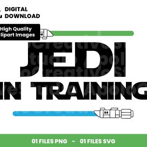 01 Clipart - Jedi in Training