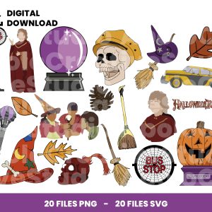 20 Clipart - Halloweentown Png, Halloweentown Svg, Halloween Png