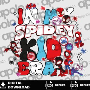 01 Clipart - In My Spidey Kid Era