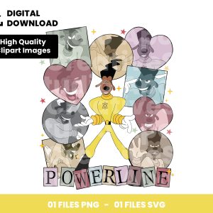 01 Clipart - Goofy Powerline