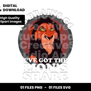 01 Clipart - Scar, As Brains Go