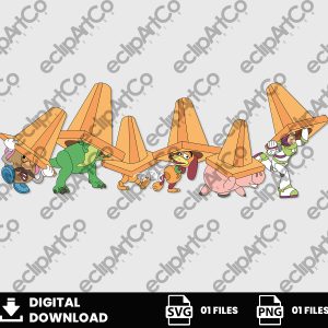 01 Clipart - Toy Story Traffic Cones, Toy Story Png, Toy Story Svg
