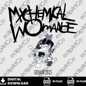 01 Clipart - Bluey Muffin My Chemical Romance Png