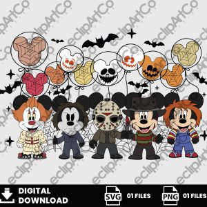 01 Clipart - Disney Mickey Horror