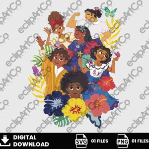 01 Clipart - The Family Madrigal, Encanto