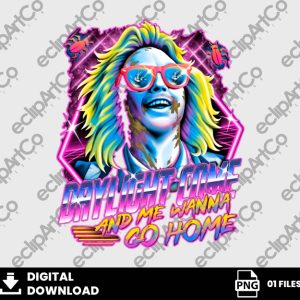 01 Clipart - Daylight Come and me Wanna Go Home - Beetlejuice