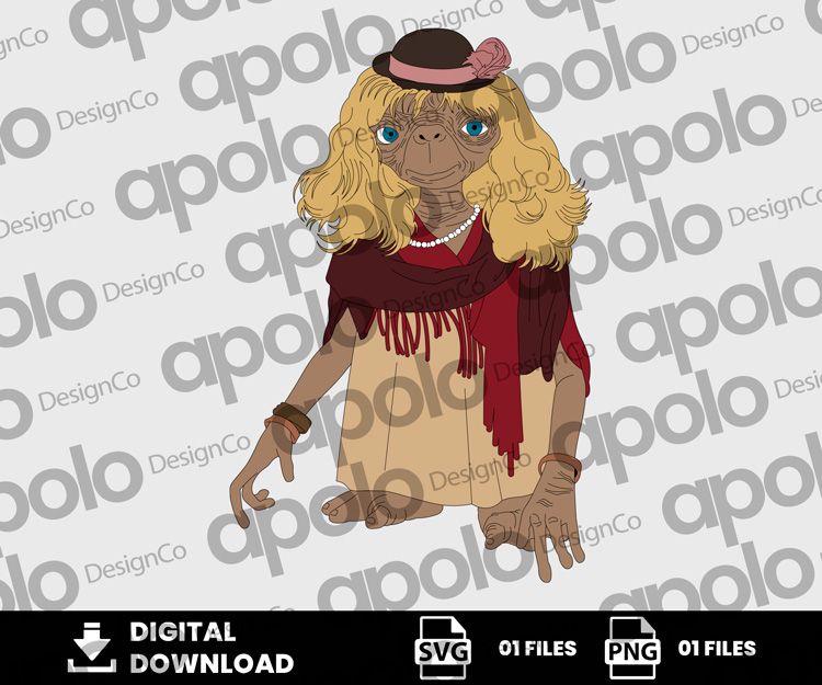 01 Clipart - E.T.-The-Extra-Terrestrial