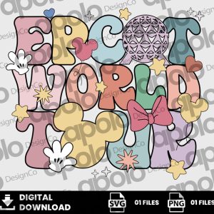 01 Clipart - Epcot World Tour