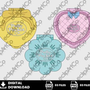 03 Clipart - Polly pockets