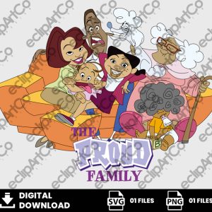 01 Clipart - The Proud Family