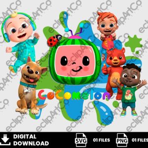 01 Clipart - Cocomelon Boy