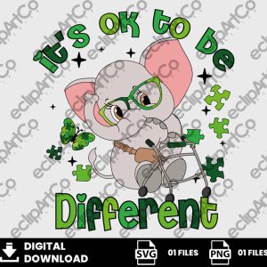 01 Clipart - It’s okay to be different