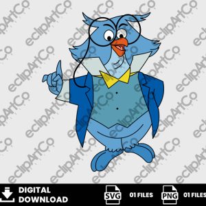 01 Clipart - Professor Owl