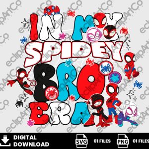 01 Clipart - In My Spidey Bro Era