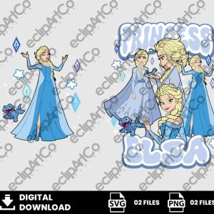 01 Clipart - Princess Elsa Png