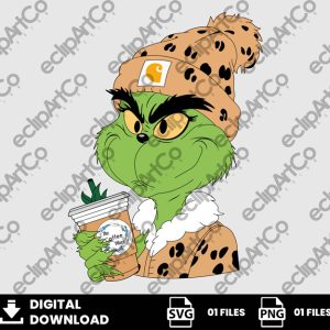 01 Clipart - Grinch - The Coffee Place