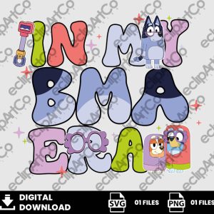 01 Clipart - In My BMA Era, Bluey Png