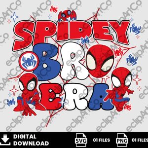 01 Clipart - Spidey Bro Era