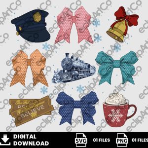 01 Clipart - Coquette Polar Express Png, Coquette Png, Polar Express Png