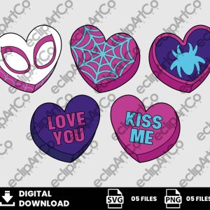 05 Clipart - Spidey and His Amazing Friends Sweetheart Png, Gwen Png, Ghost Spider Png